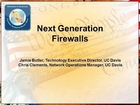 2013 Cyber Security Symposium Session 3: Next Generation Firewalls - A PSP Forum