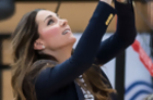 Kate Middleton Plays Volleyball in Heels!