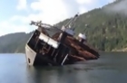 Boat Intentionally Capsizes to Unload Its Cargo