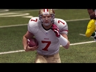 Colin Kaepernick Uses His Legs in the Frozen Tundra NFL Playoffs 2014 - Madden 25 Online Gameplay