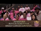 Lakers Jordan Hill Buys 20 Lakers Tickets For Breast Cancers Survivors Meet and Greet