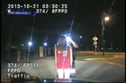 18-year-old takes a Sobriety test in panties