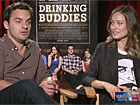 Jake Johnson And Olivia Wilde On Resisting The Impulse To Kiss