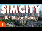 Sim City (2013) w/ Mayor Sqoon - Pt.1 - New Ditty is Founded!