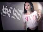 《JUSTFAB》DIY 英文字母T-SHIRT