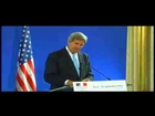 Secretary Kerry Delivers Remarks With French Foreign Minister Fabius and UK Foreign Secretary Hague