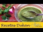 Salsa Dukan fase Ataque: Mojo con aceite acalórico / Dukan Diet Cilantro Sauce