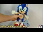 Sonic the Hedgehog 30cm Stuffed Toy Review (SegaPrize Europe)