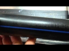 Black PE(Poly Ethylene) pipe Laser Printing Equipment_laser marking machine manufacturers
