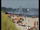 Latest News - Russian navy hovercraft lands on busy beach