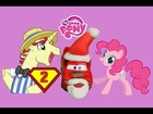 Play-Doh Santa Lightning McQueen 24 Days of Christmas Day 2 Blind Bags My Little Pony