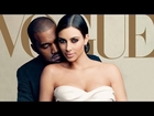 Kim Kardashian & Kanye West Cover VOGUE Magazine Featuring Baby North!