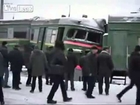 A Russian Train Crash Test, extreme high speed