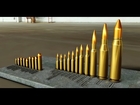 Ammunition Comparison - .22 LR to 14,5x114 mm & 20 mm Vulcan!! - Modeled in Autodesk Inventor