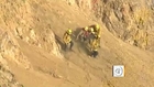 Dramatic cliff rescue caught on tape