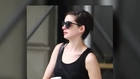 Anne Hathaway is a Brunette Again
