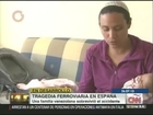 Venezolana sobreviviente de tragedia ferroviaria: 